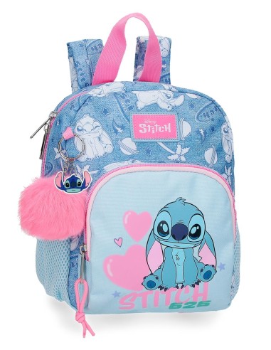 MOCHILA 24CM. STITCH HEARTS